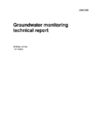 Groundwater Monitoring Technical Report preview