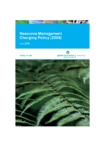 Resource Management Charging Policy (2008) preview