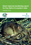Small mammal monitoring report for Key Native Ecosystem sites preview