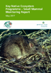 Key Native Ecosystem Programme  Small Mammal Monitoring Report May 2017 preview