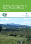 Key Native Ecosystem Plan for Otepua-Paruāuku Wetlands 2016-2019 preview