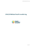 Wetland health monitoring report 2016/2023 preview