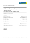 Civil Defence Emergency Management Group 4 June 2024 order paper preview