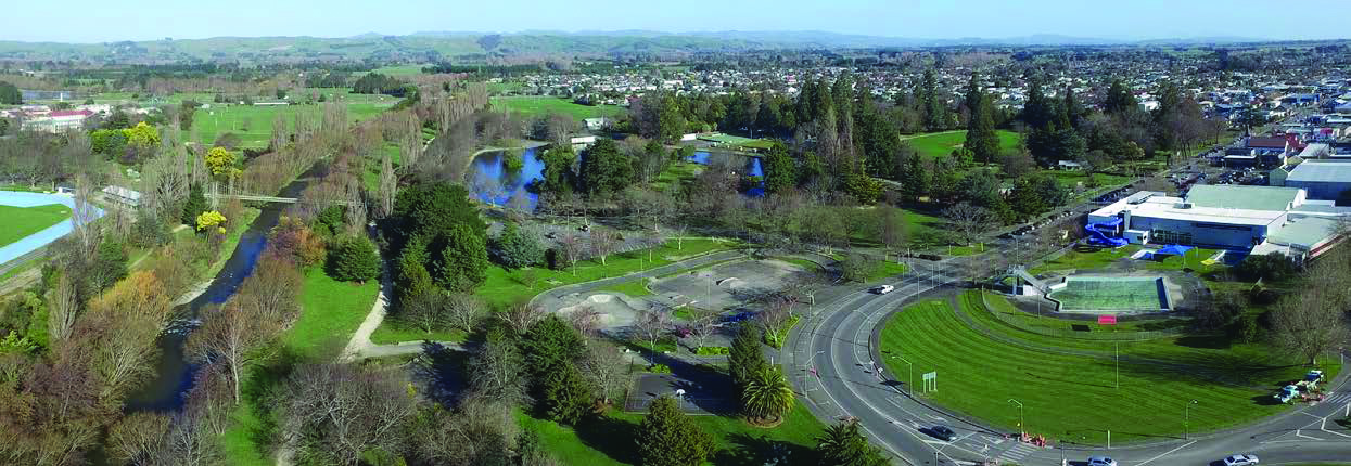 View of the landscape around Masterton